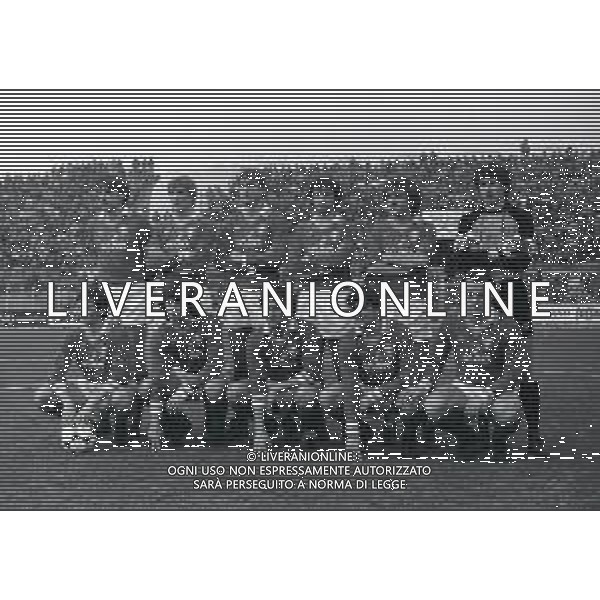 05-02-1984 COMO CAMPIONATO DI CALCIO SERIE B COMO PERUGIA 1-0 NELLA FOTO FORMAZIONE PERUGIA CALCIO 1983-1984 AG ALDO LIVERANI SAS