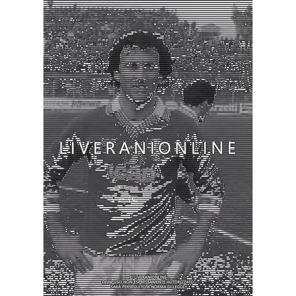 05-02-1984 COMO CAMPIONATO DI CALCIO SERIE B COMO PERUGIA 1-0 NELLA FOTO DANILO FERRARI AG ALDO LIVERANI SAS
