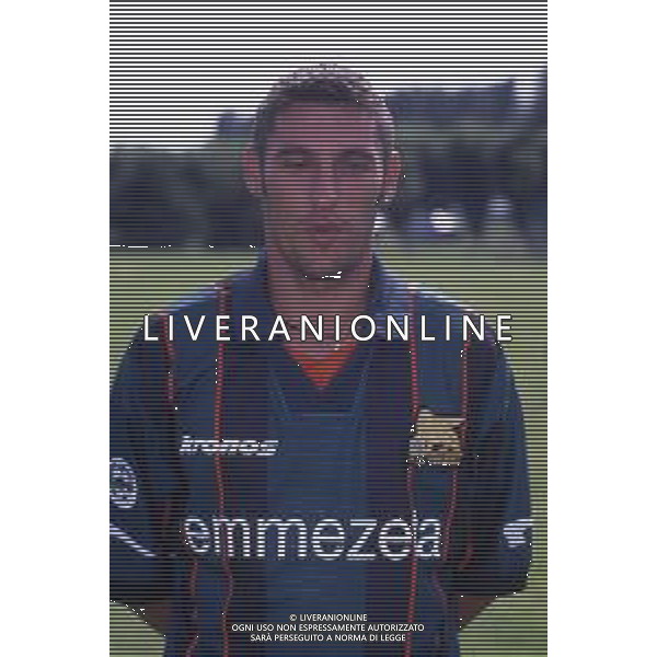 RETROSPETTIVA FABIAN VALTOLINA CALCIATORE NELLA FOTO FABIAN VALTOLINA CON LA MAGLIA DEL VENEZIA CALCIO AG ALDO LIVERANI SAS