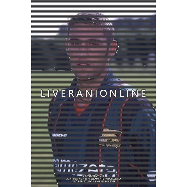 RETROSPETTIVA FABIAN VALTOLINA CALCIATORE NELLA FOTO FABIAN VALTOLINA CON LA MAGLIA DEL VENEZIA CALCIO AG ALDO LIVERANI SAS