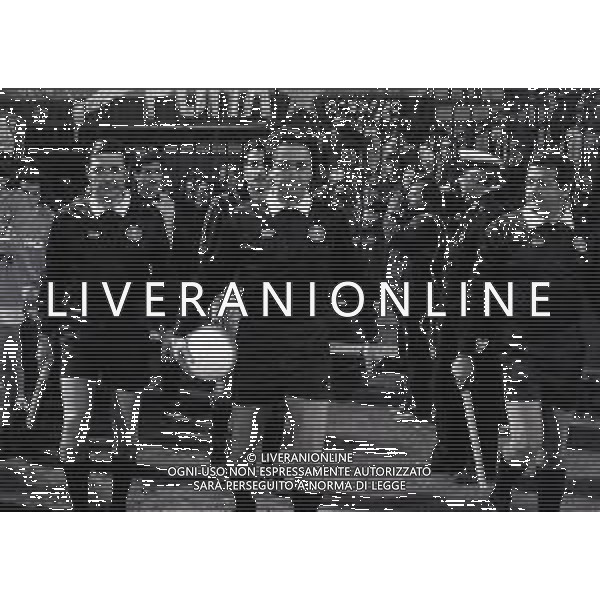 13-02-1985 MILANO ANDATA OTTAVI DI FINALE DI COPPA ITALIA MILAN NAPOLI 2-1 NELLA FOTO ARBITRO MAURIZIO MATTEI AG ALDO LIVERANI SAS
