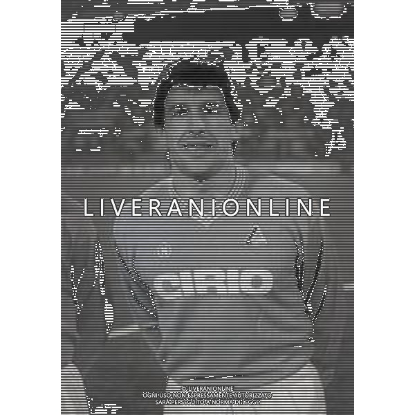 13-02-1985 MILANO ANDATA OTTAVI DI FINALE DI COPPA ITALIA MILAN NAPOLI 2-1 NELLA FOTO SALVATORE BAGNI AG ALDO LIVERANI SAS