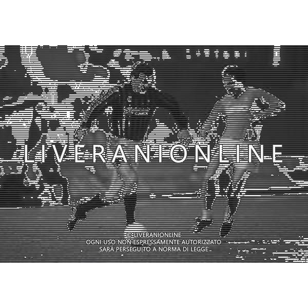 13-02-1985 MILANO ANDATA OTTAVI DI FINALE DI COPPA ITALIA MILAN NAPOLI 2-1 NELLA FOTO ANDREA MANZO AG ALDO LIVERANI SAS