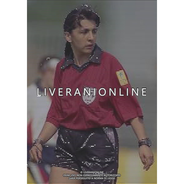 26-05-1999 LUGO DI RAVENNA PARTITA AMICHEVOLE ITALIA INGHILTERRA WOMEN NELLA FOTO ARBITRO CALAMOSCA TIZIANA AG ALDO LIVERANI SAS