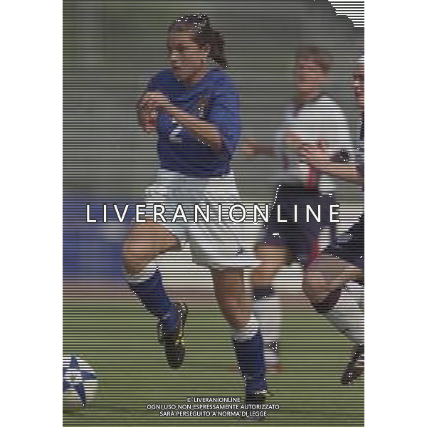 26-05-1999 LUGO DI RAVENNA PARTITA AMICHEVOLE ITALIA INGHILTERRA WOMEN NELLA FOTO TESSE MANUELA AG ALDO LIVERANI SAS
