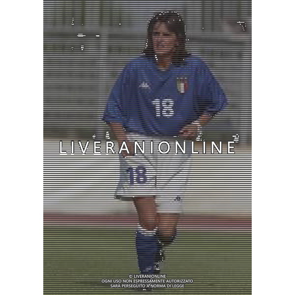 26-05-1999 LUGO DI RAVENNA PARTITA AMICHEVOLE ITALIA INGHILTERRA WOMEN NELLA FOTO FIORINI SILVIA AG ALDO LIVERANI SAS