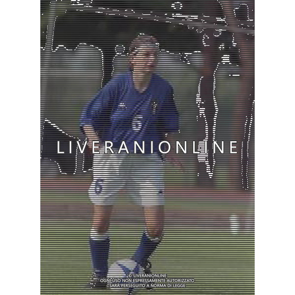 26-05-1999 LUGO DI RAVENNA PARTITA AMICHEVOLE ITALIA INGHILTERRA WOMEN NELLA FOTO MARCHIO LUISA AG ALDO LIVERANI SAS