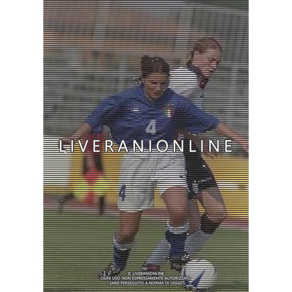 26-05-1999 LUGO DI RAVENNA PARTITA AMICHEVOLE ITALIA INGHILTERRA WOMEN NELLA FOTO MINIATI ELISA AG ALDO LIVERANI SAS