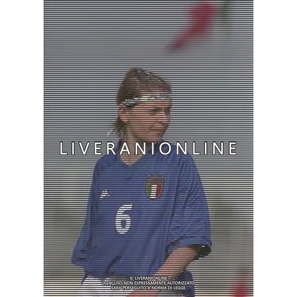 26-05-1999 LUGO DI RAVENNA PARTITA AMICHEVOLE ITALIA INGHILTERRA WOMEN NELLA FOTO MARCHIO LUISA AG ALDO LIVERANI SAS