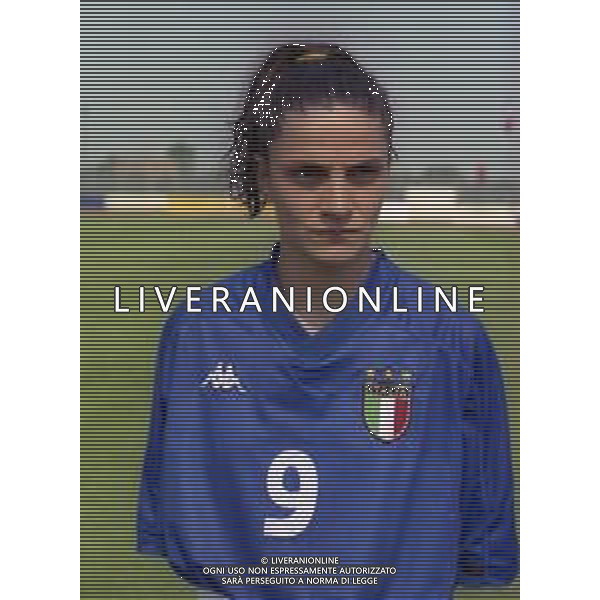 26-05-1999 LUGO DI RAVENNA PARTITA AMICHEVOLE ITALIA INGHILTERRA WOMEN NELLA FOTO PANICO PATRIZIA AG ALDO LIVERANI SAS