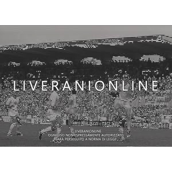 12-06-1988 PARMA CAMPIONATO DI CALCIO SERIE B PARMA LAZIO 1-1 NELLA FOTO AZIONE DI GIOCO AG ALDO LIVERANI SAS