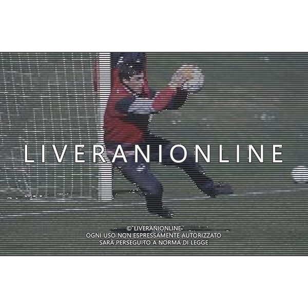 RETROSPETTIVA IELPO MARIO CALCIATORE NELLA FOTO IELPO MARIO IN ALLENAMENTO A MILANELLO CON IL MILAN AG ALDO LIVERANI SAS