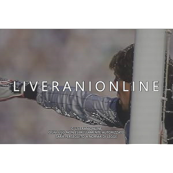 RETROSPETTIVA MANNINI ALESSANDRO CALCIATORE NELLA FOTO ALESSANDRO MANNINI CON LA MAGLIA DEL PISA CALCIO AG ALDO LIVERANI SAS