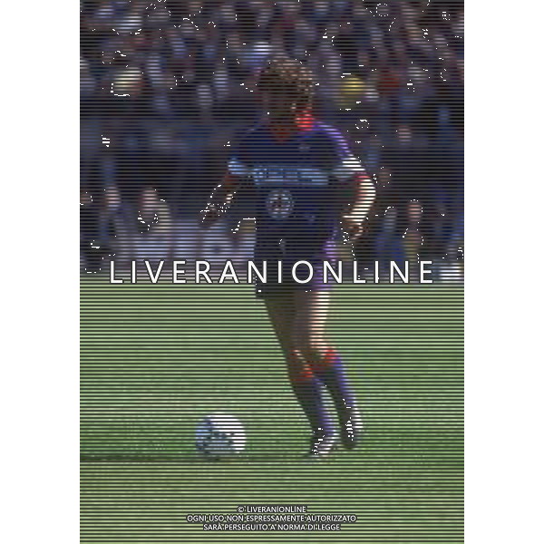 RETROSPETTIVA IACHINI PASQUALE CALCIATORE NELLA FOTO IACHINI PASQUALE CON LA MAGLIA DELLA FIORENTINA CALCIO AG ALDO LIVERANI SAS