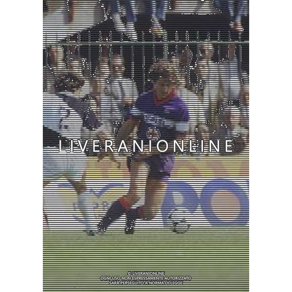 RETROSPETTIVA IACHINI PASQUALE CALCIATORE NELLA FOTO IACHINI PASQUALE CON LA MAGLIA DELLA FIORENTINA CALCIO AG ALDO LIVERANI SAS