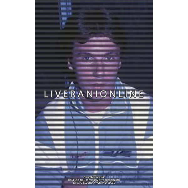 RETROSPETTIVA PAOLO MANDELLI CALCIATORE NELLA FOTO PAOLO MANDELLI CON LA MAGLIA DELLA LAZIO AG ALDO LIVERANI SAS