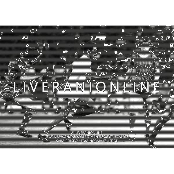 RETROSPETTIVA TONINHO CEREZO CALCIATORE NELLA FOTO TONINHO CEREZO CON LA MAGLIA DELLA ROMA CALCIO NELLA FINALE ROMA LIVERPOOL AG ALDO LIVERANI SAS