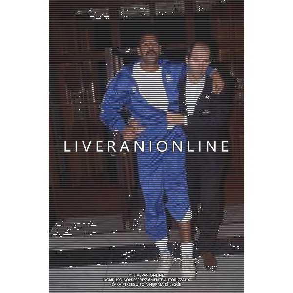 RETROSPETTIVA TONINHO CEREZO CALCIATORE NELLA FOTO TONINHO CEREZO CON LA MAGLIA DELLA SAMPDORIA CALCIO AG ALDO LIVERANI SAS