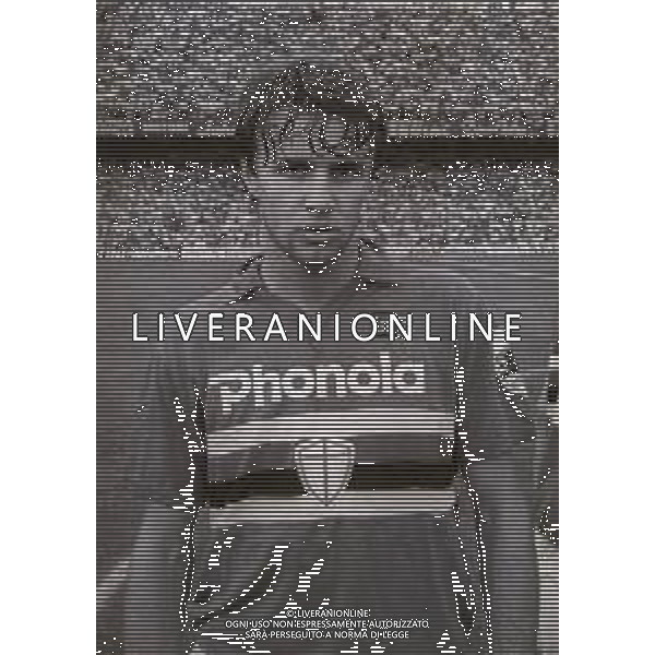 03-07-1985 GENOVA FINALE DI COPPA ITALIA SAMPDORIA MILAN 2-1 NELLA FOTO ANTONIO PAGANIN AG ALDO LIVERANI SAS