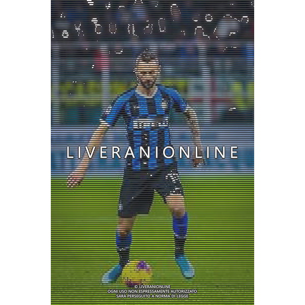 Marcelo Brozovic of FC Internazionale during italian soccer Serie A season 2019/20 of FC Internazionale - Photo credit Fabrizio Carabelli /LMEDIA / AGENZIA ALDO LIVERANI SAS