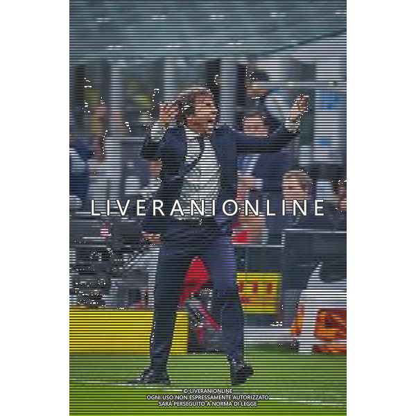 Head Coach of FC Internazionale Antonio Conte during italian soccer Serie A season 2019/20 of FC Internazionale - Photo credit Fabrizio Carabelli /LMEDIA / AGENZIA ALDO LIVERANI SAS