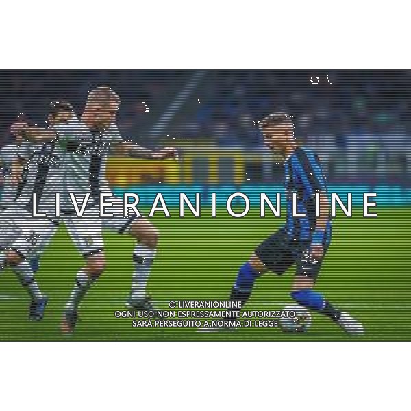 Sebastiano Esposito of FC Internazionale during italian soccer Serie A season 2019/20 of FC Internazionale - Photo credit Fabrizio Carabelli /LMEDIA / AGENZIA ALDO LIVERANI SAS