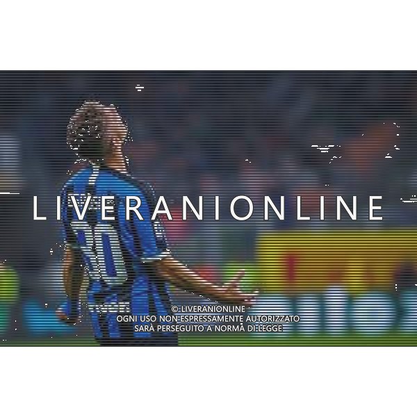 Sebastiano Esposito of FC Internazionale during italian soccer Serie A season 2019/20 of FC Internazionale - Photo credit Fabrizio Carabelli /LMEDIA / AGENZIA ALDO LIVERANI SAS