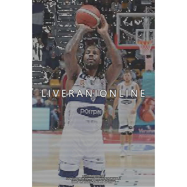 Campionato di Basket Serie A 2019/2020 Bologna, Italia 01/01/2020 Campionato di Basket Serie A 2019/2020 Nella foto: Ed Daniel (Fortitudo Pompea Bologna) ©Michele Nucci - Alessio Marini / AGENZIA ALDO LIVERANI SAS