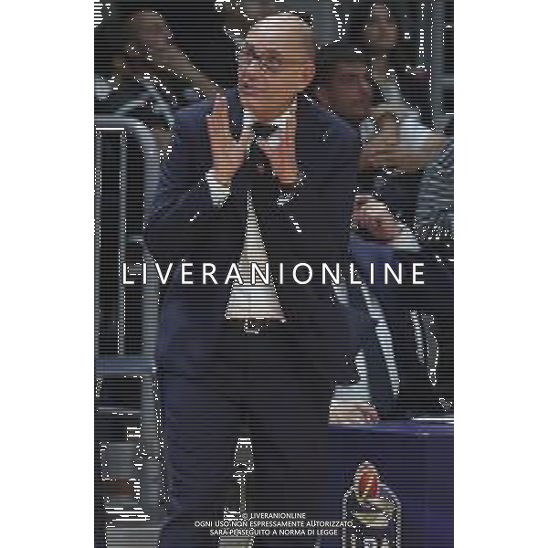 Campionato di Basket Serie A 2019/2020 Bologna, Italia 01/01/2020 Campionato di Basket Serie A 2019/2020 Nella foto: Attilio Caja allenatore Openjobmetis Varese ©Michele Nucci - Alessio Marini / AGENZIA ALDO LIVERANI SAS