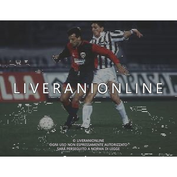 RETROSPETTIVA JOSE HERRERA CALCIATORE NELLA FOTO JOSE HERRERA CON LA MAGLIA DEL CAGLIARI CALCIO AG ALDO LIVERANI SAS