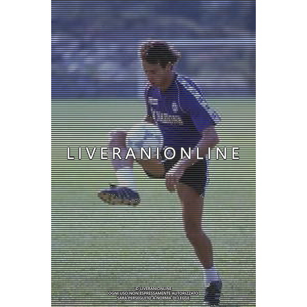 RETROSPETTIVA CELESTE PIN CALCIATORE NELLA FOTO CELESTE PIN CON LA MAGLIA DELLA FIORENTINA CALCIO AG ALDO LIVERANI SAS