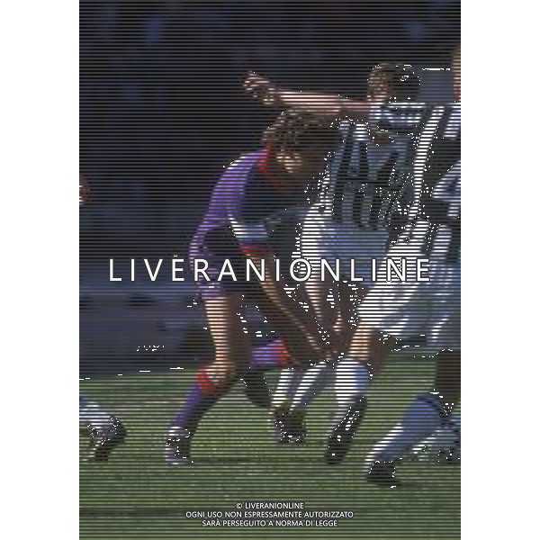 RETROSPETTIVA CELESTE PIN CALCIATORE NELLA FOTO CELESTE PIN CON LA MAGLIA DELLA FIORENTINA CALCIO AG ALDO LIVERANI SAS