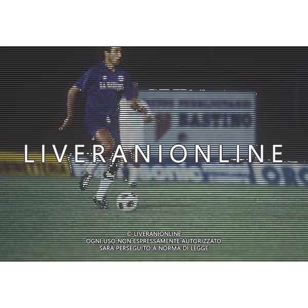 RETROSPETTIVA CELESTE PIN CALCIATORE NELLA FOTO CELESTE PIN CON LA MAGLIA DELLA FIORENTINA CALCIO AG ALDO LIVERANI SAS