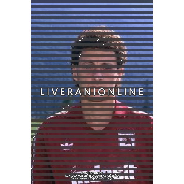 RETROSPETTIVA EDU MARANGON CALCIATORE NELLA FOTO EDU MARANGON CON LA MAGLIA DEL TORINO CALCIO AG ALDO LIVERANI SAS