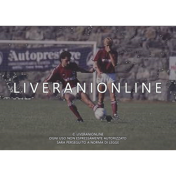 RETROSPETTIVA EDU MARANGON CALCIATORE NELLA FOTO EDU MARANGON CON LA MAGLIA DEL TORINO CALCIO AG ALDO LIVERANI SAS