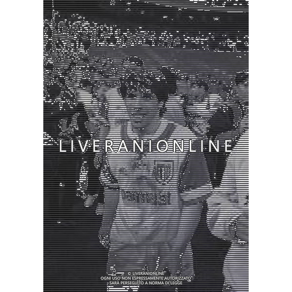 17-05-1995 MILANO FINALE DI COPPA UEFA JUVENTUS PARMA 1-1 NELLA FOTO GIANFRANCO ZOLA A FINE GARA AG ALDO LIVERANI SAS