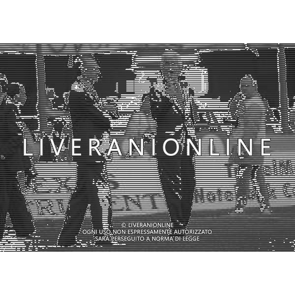 17-05-1995 MILANO FINALE DI COPPA UEFA JUVENTUS PARMA 1-1 NELLA FOTO ANTONIO GIRAUDO E GIANBATTISTA PASTORELLO AG ALDO LIVERANI SAS