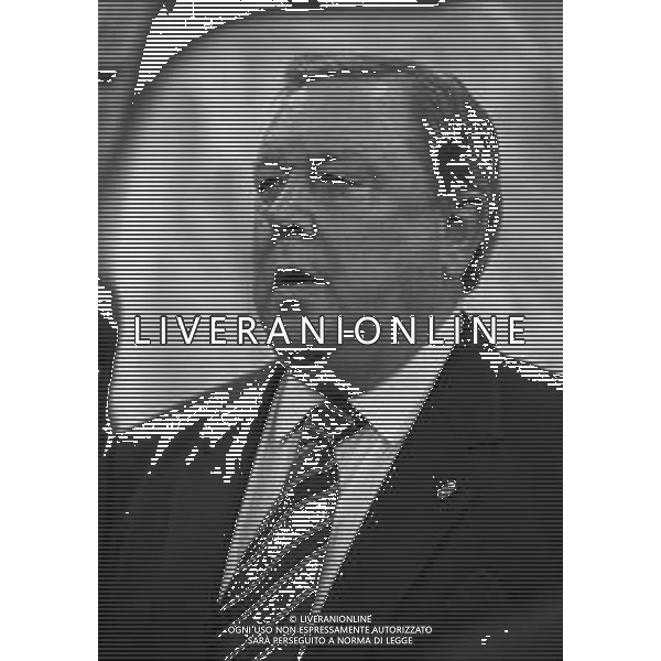 17-05-1995 MILANO FINALE DI COPPA UEFA JUVENTUS PARMA 1-1 NELLA FOTO LENNART JOHANSSON PRESIDENTE UEFA AG ALDO LIVERANI SAS