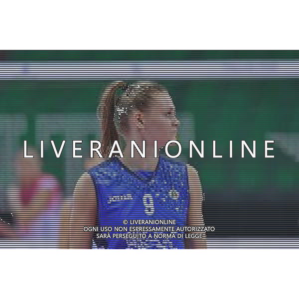 Campionato di Volley Serie A1 Femminile 2019/2020 Firenze, Italia 01/01/2020 Italian Volleyball Serie A1 Women season 2019/20 Nella foto: Nika Daalderop (Il Bisonte Firenze) ©Lisa Guglielmi - Alessio Marini / AGENZIA ALDO LIVERANI SAS