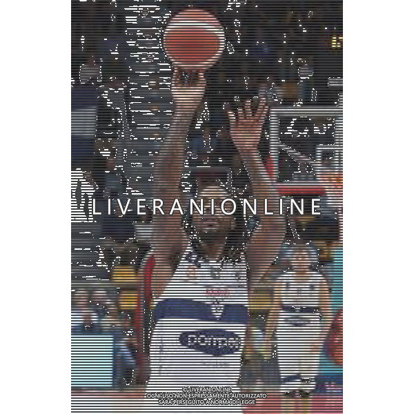 Campionato di Basket Serie A 2019/2020 Bologna, Italia 01/01/2020 Campionato di Basket Serie A 2019/2020 Nella foto: Ed Daniel (Fortitudo Pompea Bologna) ©Michele Nucci - Alessio Marini / AGENZIA ALDO LIVERANI SAS