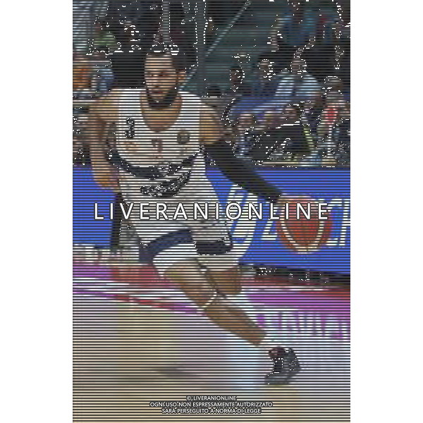 Campionato di Basket Serie A 2019/2020 Bologna, Italia 01/01/2020 Campionato di Basket Serie A 2019/2020 Nella foto: Kassius Robertson (Fortitudo Pompea Bologna) ©Michele Nucci - Alessio Marini / AGENZIA ALDO LIVERANI SAS
