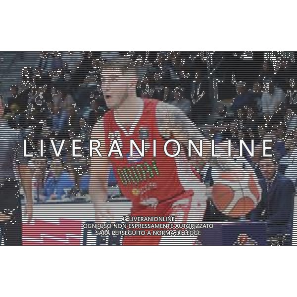 Campionato di Basket Serie A 2019/2020 Bologna, Italia 01/01/2020 Campionato di Basket Serie A 2019/2020 Nella foto: Justin Jhonson (Happy Casa Brindisi) ©Michele Nucci - Alessio Marini / AGENZIA ALDO LIVERANI SAS