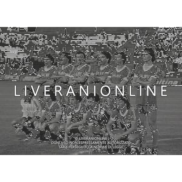 02-09-1981 MILANO COPPA ITALIA MILAN SPAL 1-1 NELLA FOTO FORMAZIONE SPAL AG ALDO LIVERANI SAS