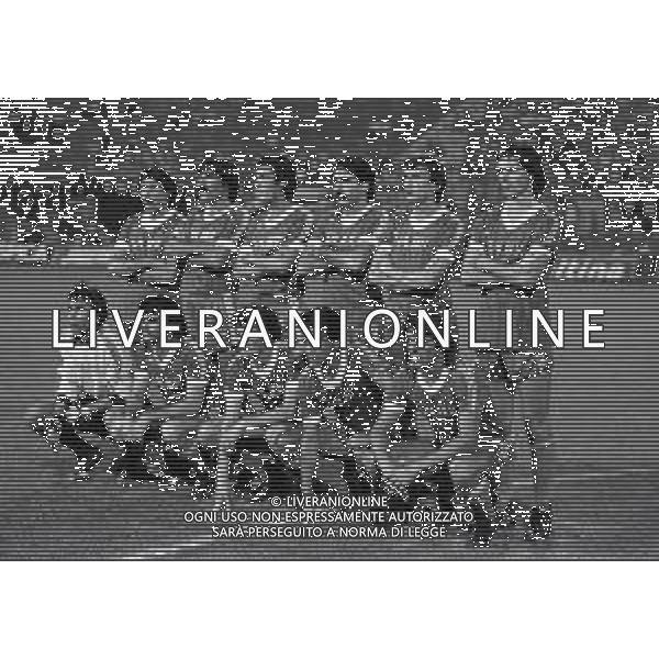 02-09-1981 MILANO COPPA ITALIA MILAN SPAL 1-1 NELLA FOTO FORMAZIONE SPAL AG ALDO LIVERANI SAS