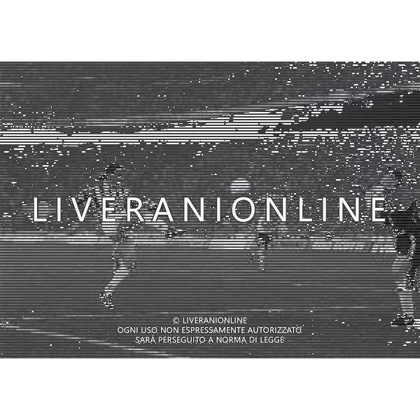 04-04-1995 MILANO SEMIFINALE DI ANDATA DI COPPA UEFA JUVENTUS -BORUSSIA DORTMUND 2-2 NELLA FOTO ROBERTO BAGGIO AG ALDO LIVERANISAS