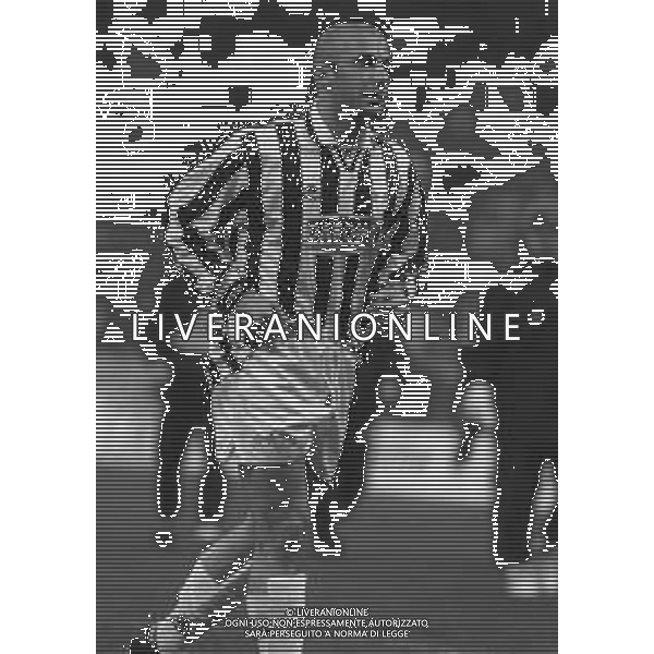 04-04-1995 MILANO SEMIFINALE DI ANDATA DI COPPA UEFA JUVENTUS -BORUSSIA DORTMUND 2-2 NELLA FOTO GIANLUCA VIALLI AG ALDO LIVERANISAS