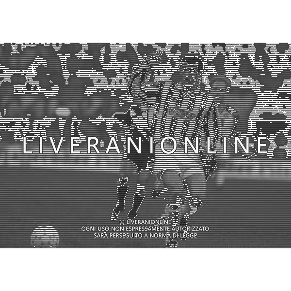 04-04-1995 MILANO SEMIFINALE DI ANDATA DI COPPA UEFA JUVENTUS -BORUSSIA DORTMUND 2-2 NELLA FOTO CIRO FERRARA AG ALDO LIVERANISAS
