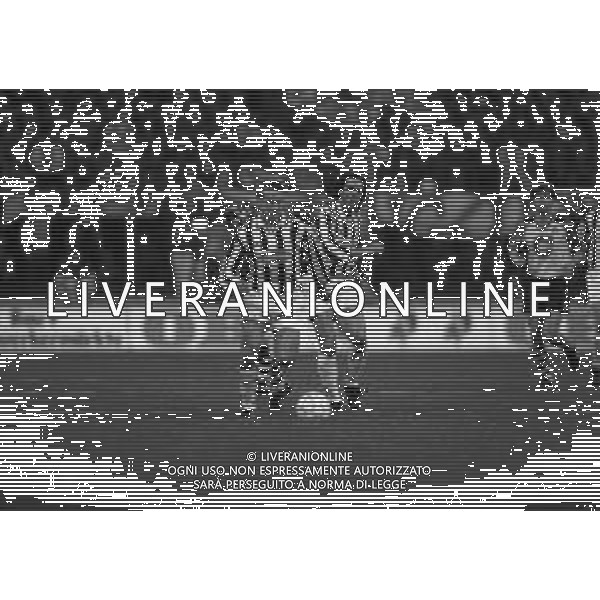 04-04-1995 MILANO SEMIFINALE DI ANDATA DI COPPA UEFA JUVENTUS -BORUSSIA DORTMUND 2-2 NELLA FOTO DIDIER DESCHAMPS AG ALDO LIVERANISAS