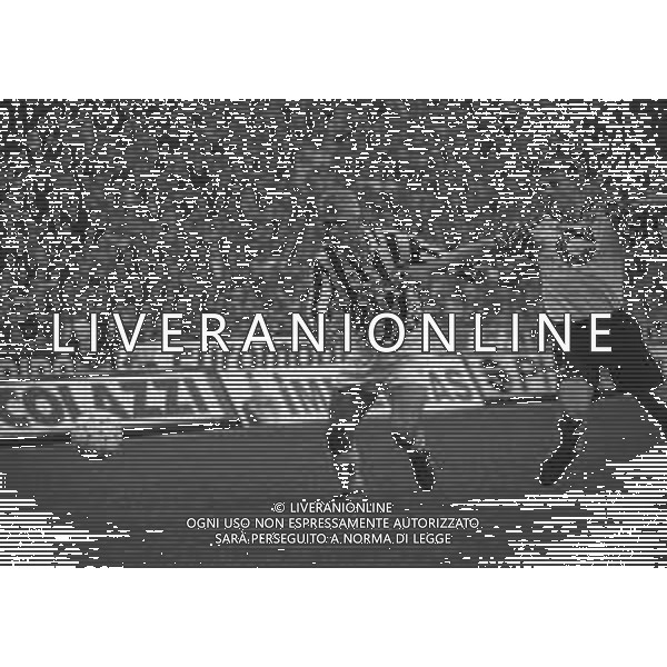 04-04-1995 MILANO SEMIFINALE DI ANDATA DI COPPA UEFA JUVENTUS -BORUSSIA DORTMUND 2-2 NELLA FOTO FABRIZIO RAVANELLI AG ALDO LIVERANISAS