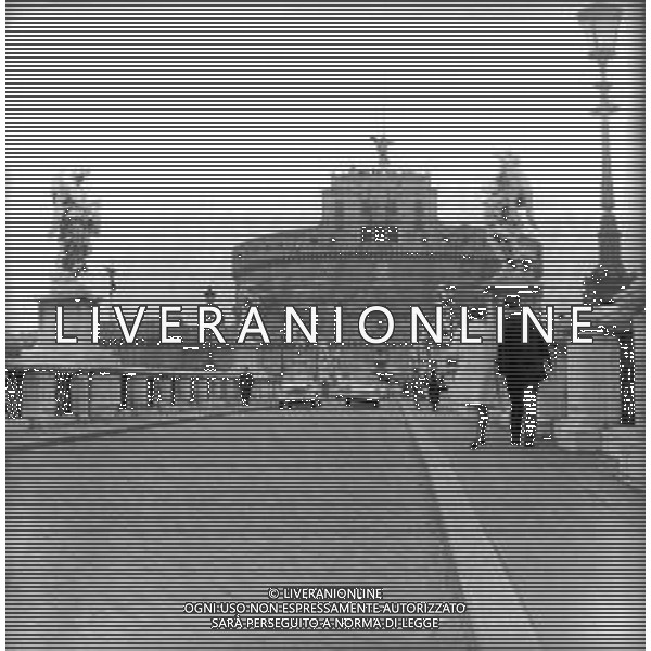 RETROSPETTIVA 1950 - VEDUTE DELLA CITTA\' DI ROMA Nella foto Castel Gandolfo ©Archivio Giovanni Liverani / AGENZIA ALDO LIVERANI SAS